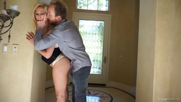 [PornFidelity] - Blonde Cherie Deville - Happy Hour Handjob and Sex Toys Play - Cherie Deville - Ryan Madison