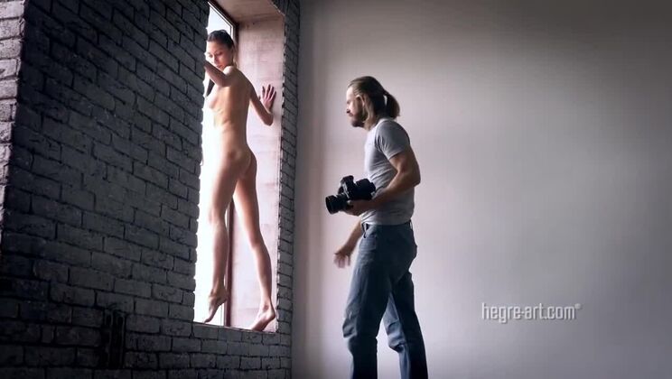 [Hegre] - Eva Sexy Gym Contortionist Naked & Wild - Anna AJ