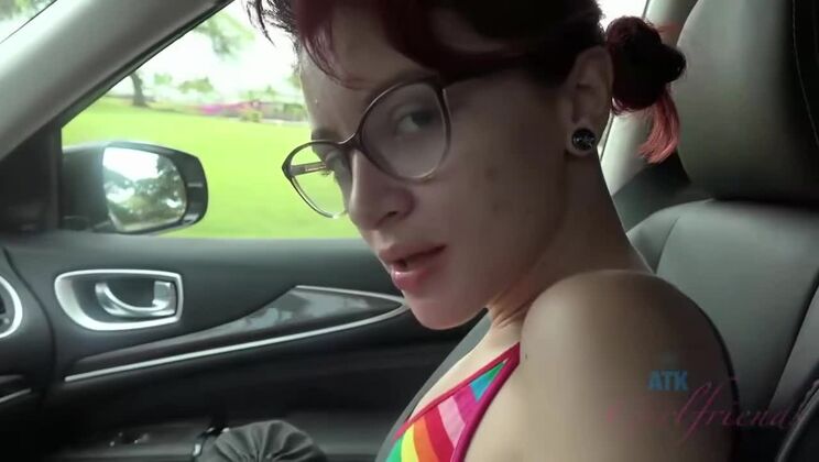 [ATKGirlfriends] - Lola Fae Girlfriend Fucks on Cliffs – Anal POV - Lola Fae