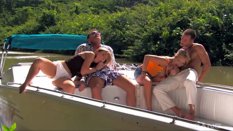 [BANG.com] - Threesome Boat Sex with Cumshot Finish - Mike Angelo - Jessica Moore - Morgan Moon
