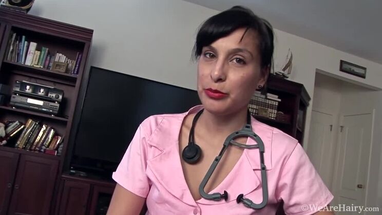 Sensual Nurse Lucy Dutch in Erotic Solo