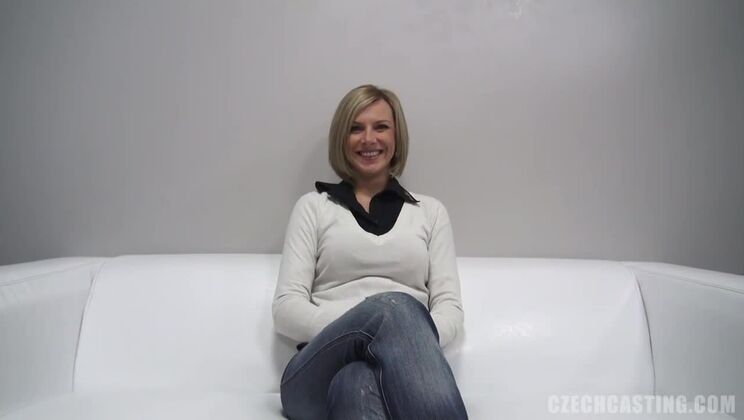 [CzechCasting] - Sexy Czech Blonde Zaneta with Toys - Jana