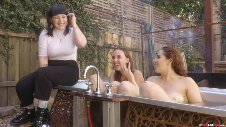 Big Tits Blonde & Brunette in Hardcore Interview