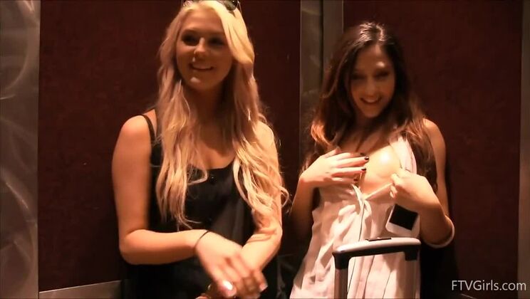 Beautiful Chloe Plays Alone