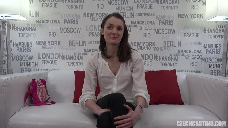 [CzechCasting] - Eliska – Hot European Brunette Fucks Hard - Bara