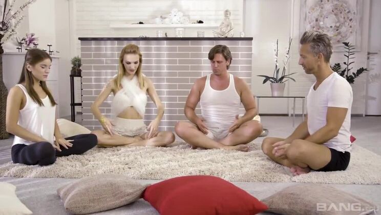 Evelina Darling Gets Fucked Hard in Wild Threesome