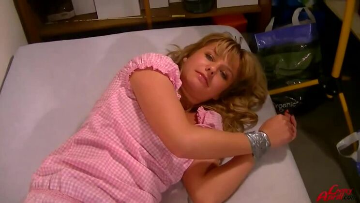 [Tainster] - Blonde Bella Anne Enjoys Facial from Leony Aprill - Leony aprill - Bella Anne