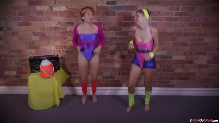 [GirlsOutWest] - Big Tits Hairy Lesbians Fucking - Ray - Ripley