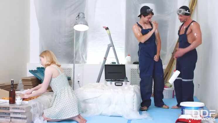 Threesome with Two Cocks for Via Lasciva