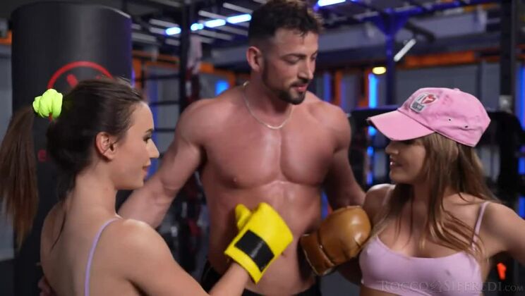 The Spanish Stud and Italian Sexy Nymph