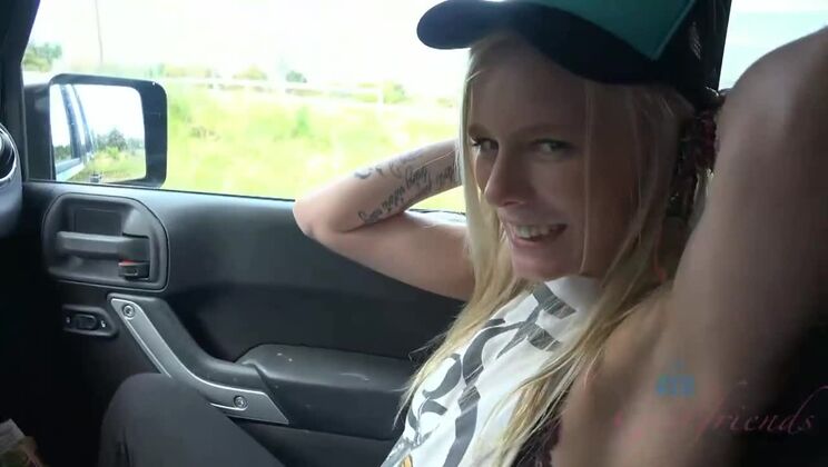 [ATKGirlfriends] - Blonde Elaina Raye Loves Beach and Haleakala Volcano - Elaina Raye