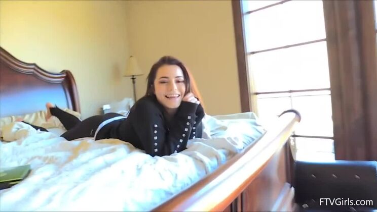 Teenage Kylie Double Penetrated and Fucked