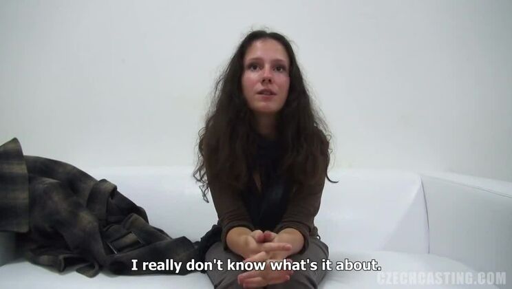 [CzechCasting] - Brunette Amateur Dominika European - Dominika