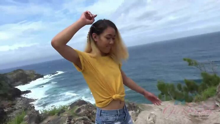 [ATKGirlfriends] - Aria Skye at the Aquarium - Fingering and Fun - Aria Skye