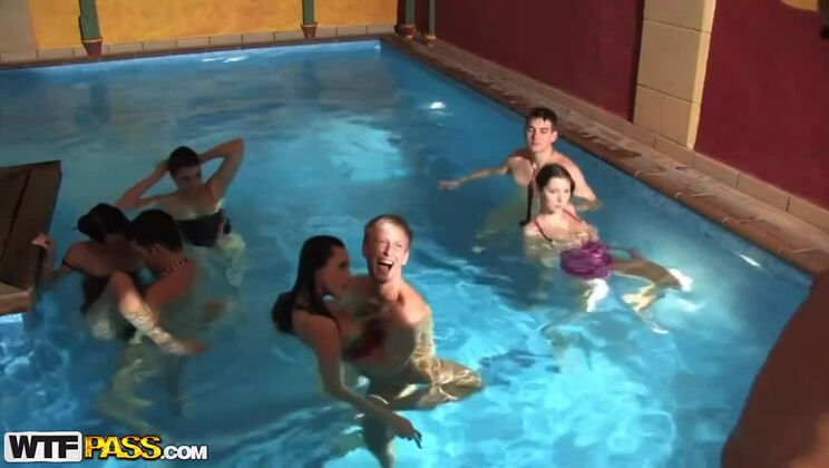 [CollegeFuckParties] - Wild College Gangbang By The Pool, Part 2 - Mona Lee - Angelica - Kattie Gold - Kyle - Frank - Eva Torres - Marc