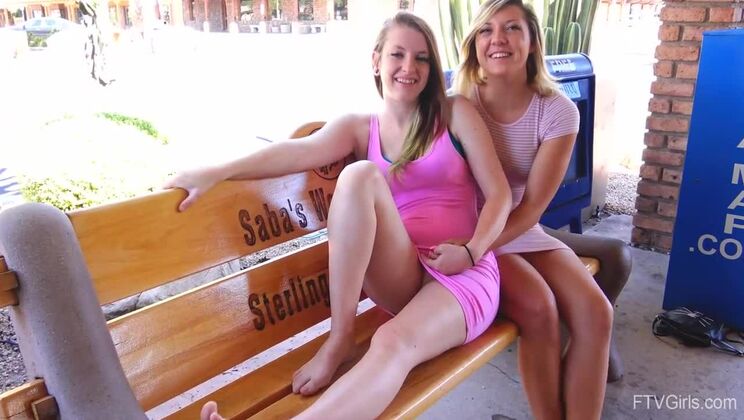 Lesbian Roommates Madison and Rachelle: A Sexy Encounter