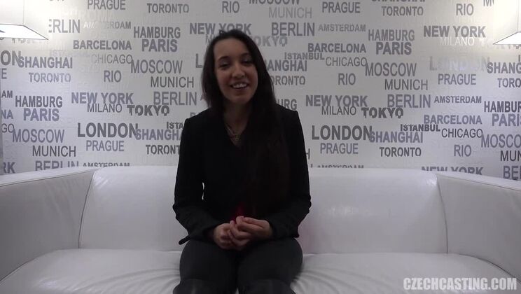 [CzechCasting] - Small Tits Czech Veronika Takes It All