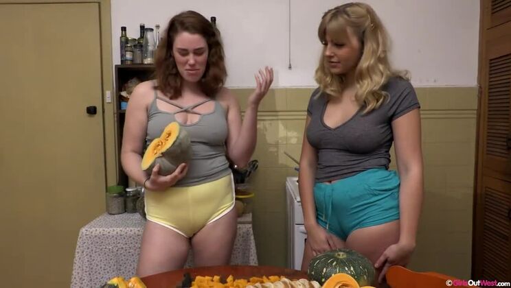 Lesbian Threesome Fantasy - Peggie & Selina Share It All