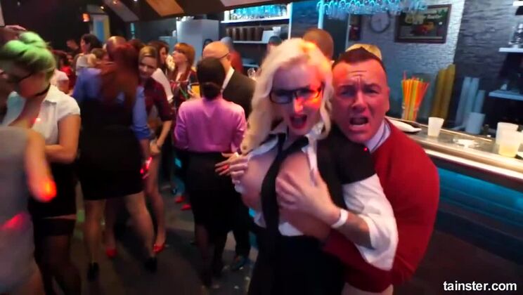 [Tainster] - Amirah Adara Takes Multiple Cocks in Detention