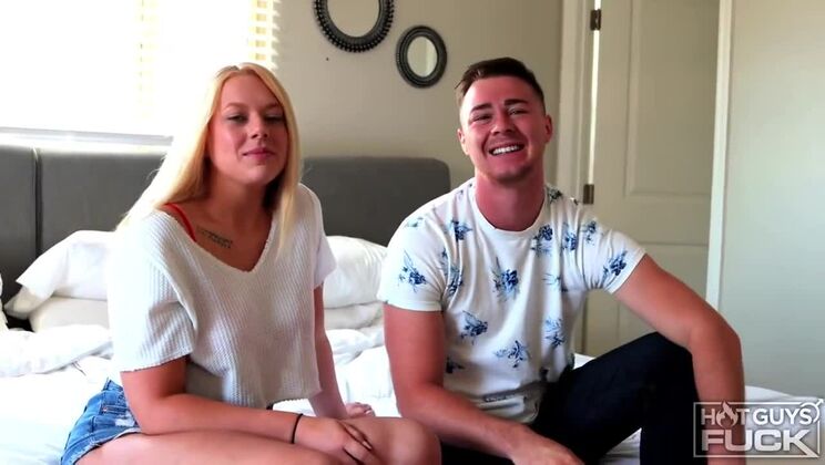 [HotGuysFuck] - Marie Jacob Gets Deepthroated and Squirts Like Crazy - Marie Jacob