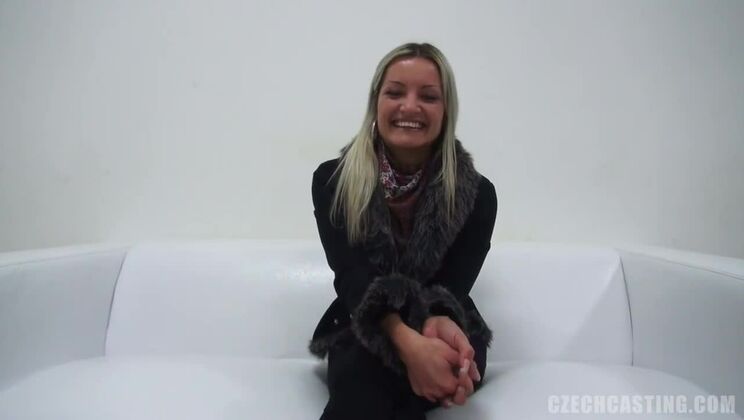 [CzechCasting] - Petra 7720 - European Blonde Takes Huge Cock in POV Casting - Mila Aljenka