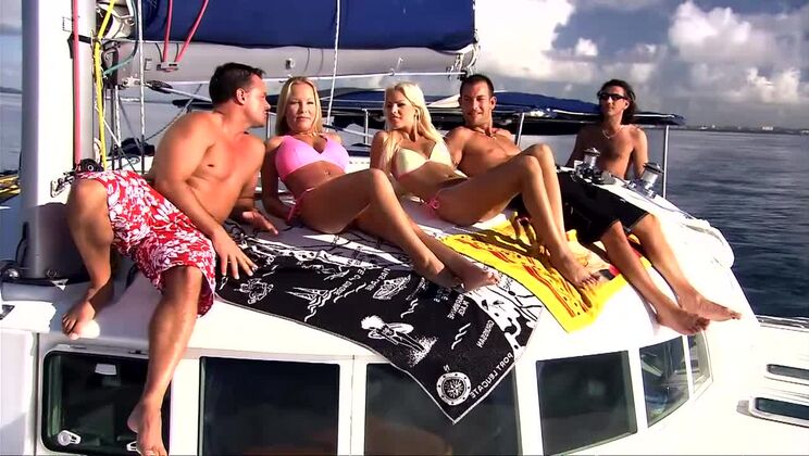 [BANG.com] - Boroka Bolls Fucks Two Guys on Ship - Mike Angelo - J.J. - Boroka Borres