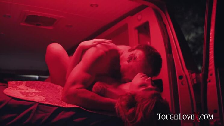 Scarlett Mae's Redhead Seduction with Big Cock