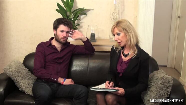 Hairy and Mature Marina with Doryann