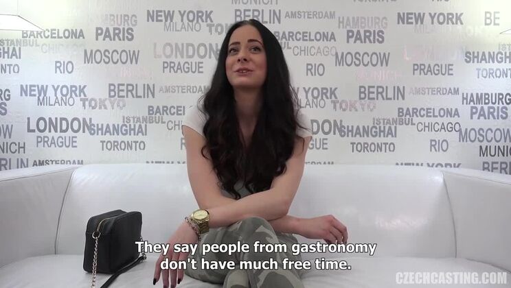 [CzechCasting] - Czech Brunette Teen Casting - Honey Lucie - Petra