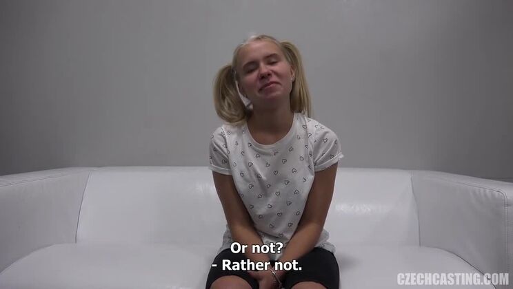 [CzechCasting] - European Blonde Babe Kristyna - Barbora