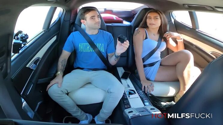 [HotMilfsFuck] - Brunette Sommer Love Outdoor Amateur Sex - Sommer Love