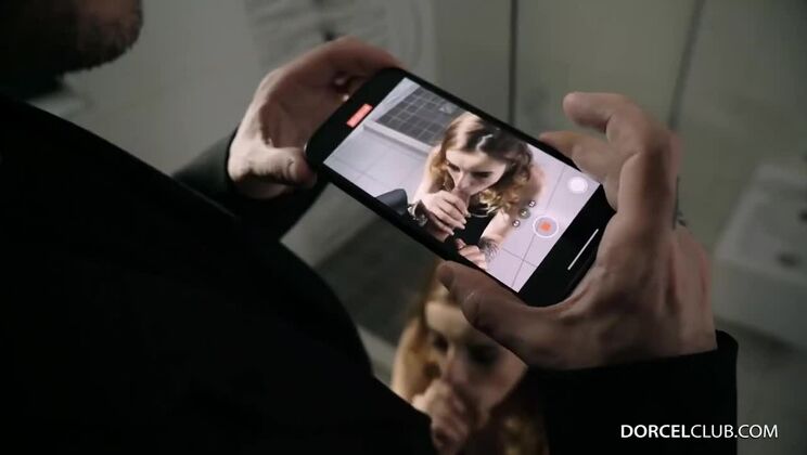 Alba Lala's Stockings and Tattoo Hot Scene