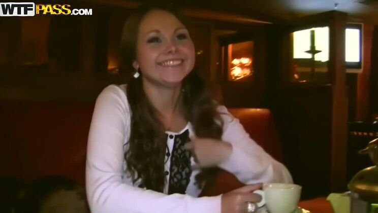 [PickupFuck] - Sexy Teen Pickup Threesome with Ilya, Mystica, and Eric - Leksi Fox