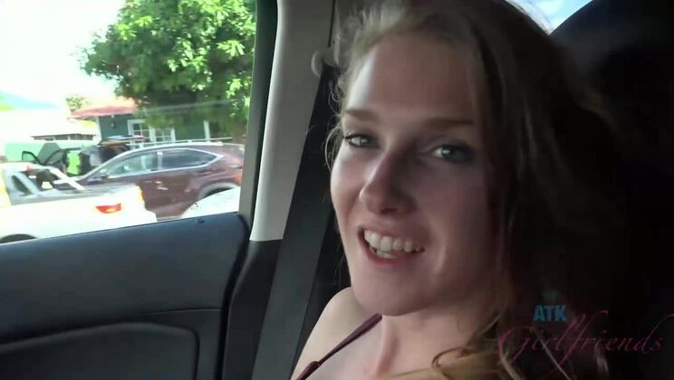 [ATKGirlfriends] - Amateur Ashley Lane Beach Sex - Ashley Lane