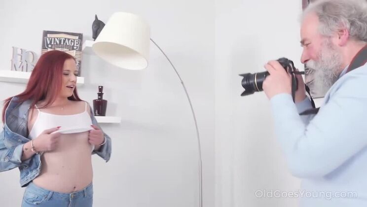 Old and Young Love: Tiffani and Brunette Sex