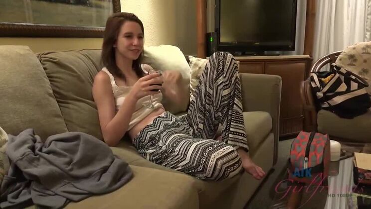 POV: Cece Capella's Big Tits Make Jeep Top Shake