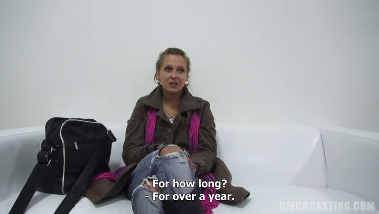 [CzechCasting] - Czech Blonde Babe Teasing on Camera - Veronika