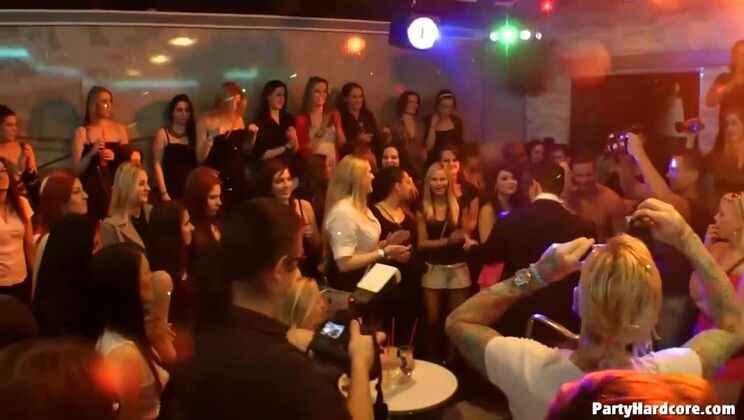 Handjob Party with Big Tits and Deepthroat