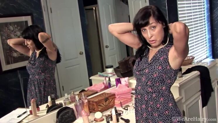 Lucy Dutch in Upskirt Hairy Lingerie Casting