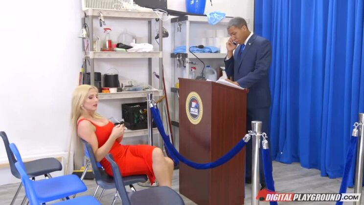 [DigitalPlayground] - Presidential Perversion: Christie Stevens Takes Control - Ricky Johnson - Christie Stevens