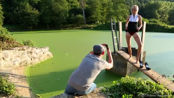 [Tainster] - Joana White in a Clothed Outdoor Fucking Session - Mia Martinez - Johnny Suave