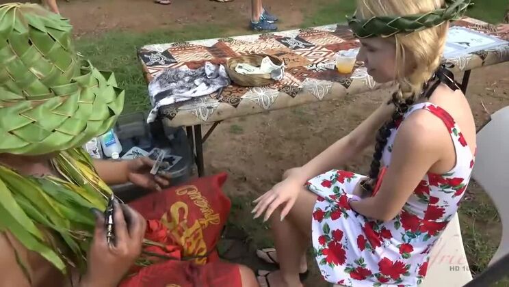 Alina West's Hawaii Adventure - Blonde Fun