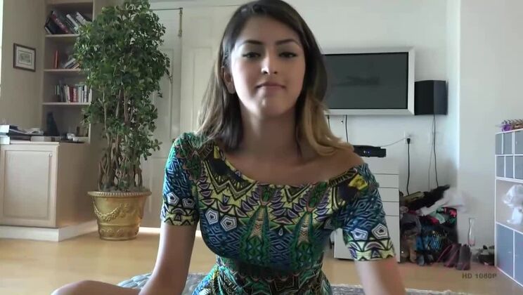 Hot Latina Sophia Leone's Smoking Body