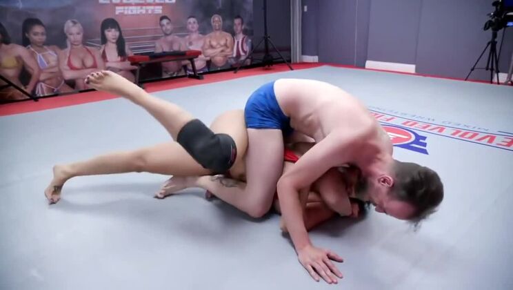 [EvolvedFights] - Sheena Ryder Takes on Chad Diamond in Big Tits Anal Wrestling - Sheena Ryder - Chad Diamond