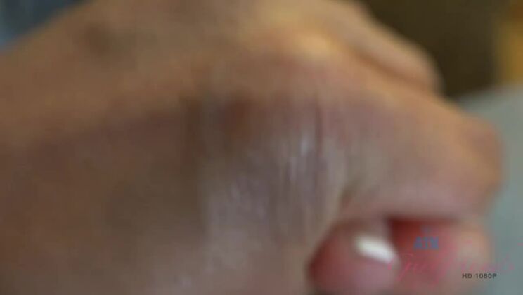 Brunette Tattooed Babe Karmen Karma's Facial Cumshot