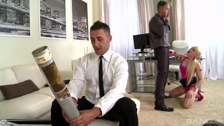 [BANG.com] - Lola Taylor Gets Double Penetrated in Stockings and Lingerie - Lola Taylor