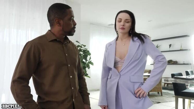 Interracial POV Handjob