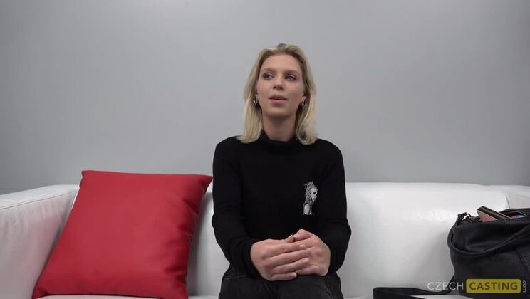 [CzechCasting] - Czech Blonde Pleasing - Michaela