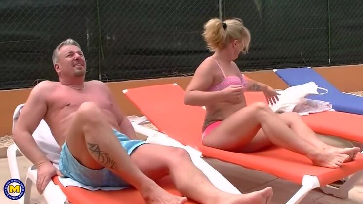 German Lesbian Matures with Huge Boobs