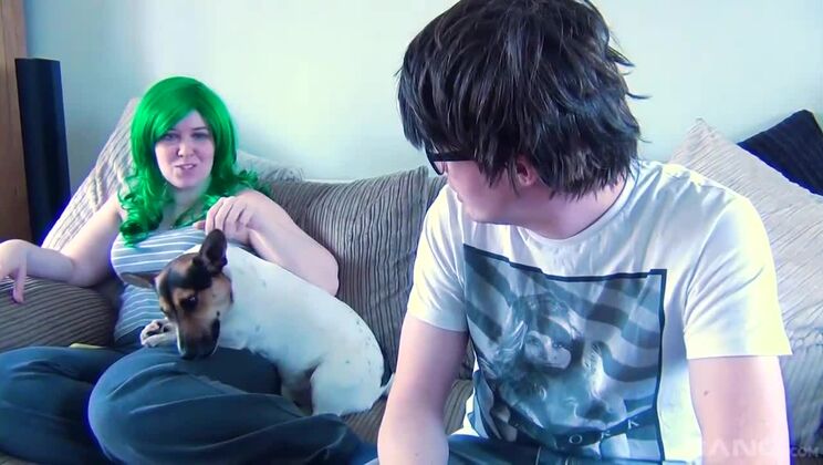 [BANG.com] - Tattiana's Massive Jugs Satisfy A Nerd In A Hefty Bbw Handjob Session - Tattiana